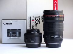 Объектив Canon 135 2.0L USM