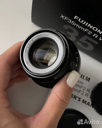 Объектив Fujifilm XF 35 mm f 2 R WR