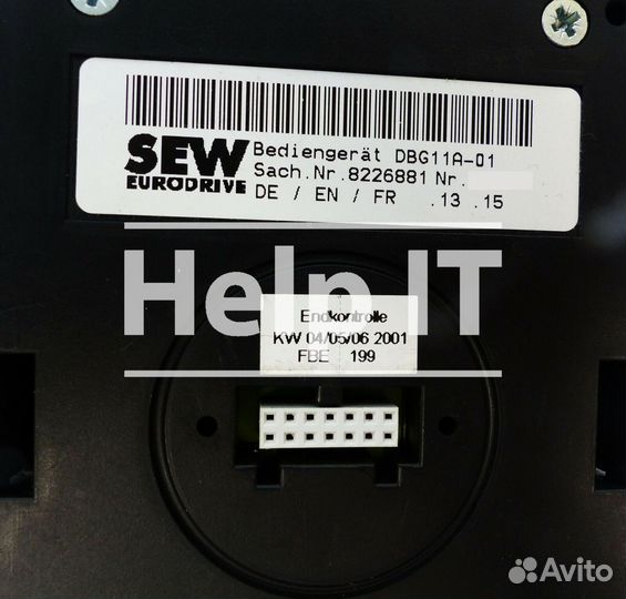 Преобразователь частоты Sew MDS60A0030-5A3-4-0T