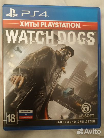 Watch Dogs, Watch Dogs 2 PS4. Русский язык, диски