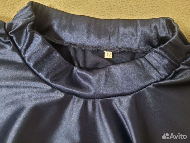 Платье для бальных танцев,синее