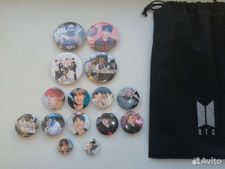 Значки BTS