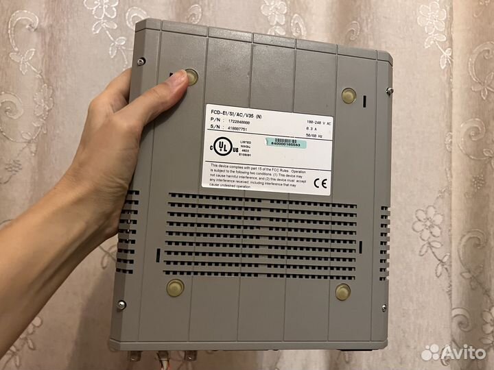 Мультиплексор Модем RAD FCD-E1/AC/V35/V35