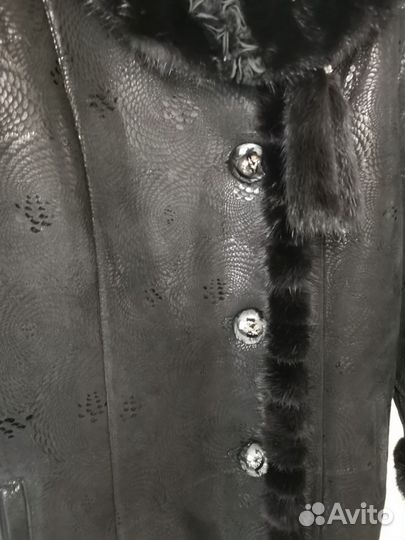 Дубленка натуральная женская 52 54