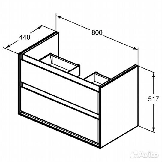 Ideal Standard E0819PS Тумба