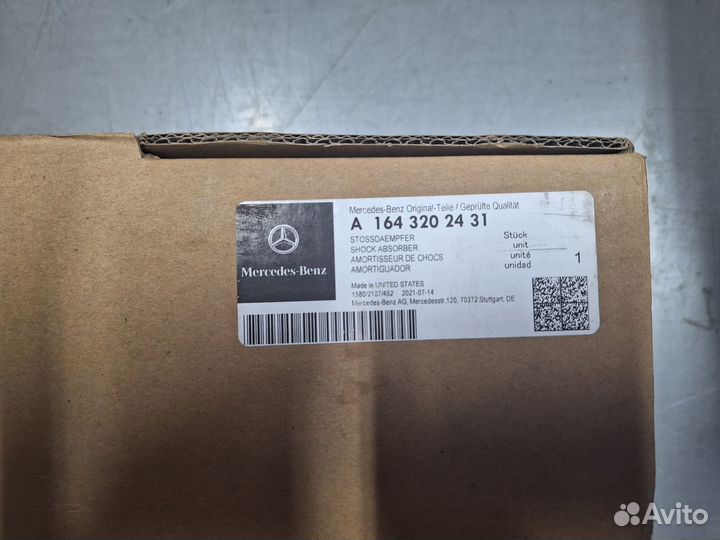 Амортизатор Мерседес W 164, ML задний оригинал