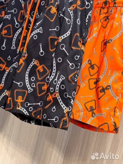 Плавки шорты мужские Hermes