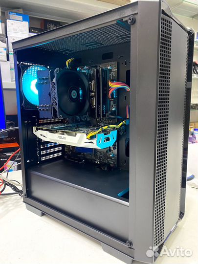 Игровой компьютер i3 13100F/SSD 500Gb/GTX 1660 Sup