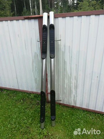 Защита порогов и заднего бампера