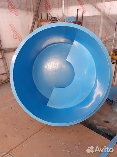 Полипропиленовый бассейн круглый