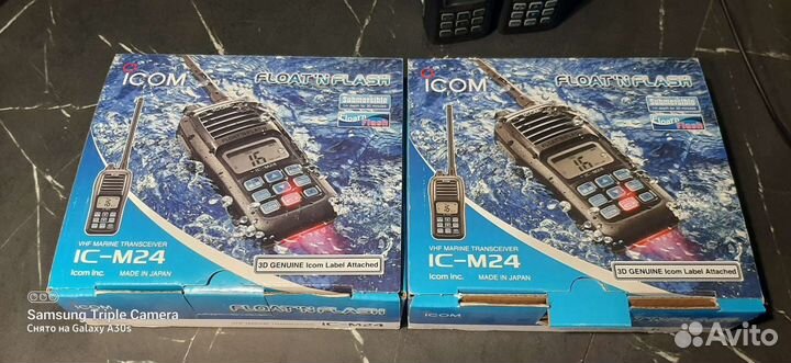 Рация float'N flash VHF marine IC-M24