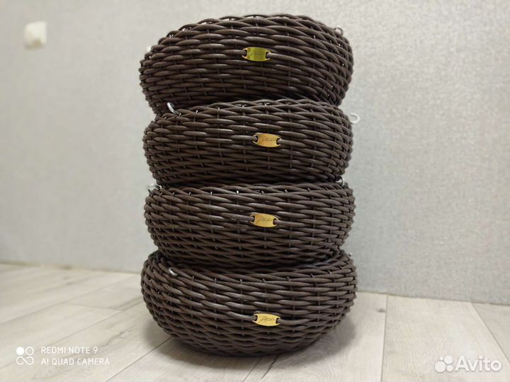 Кашпо горшок для цветов корзина плетёная корзины