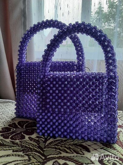 Сумка женская из бусин