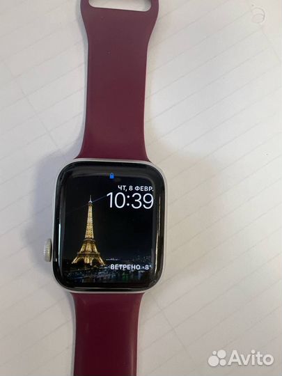Часы apple watch 5 44 mm nike