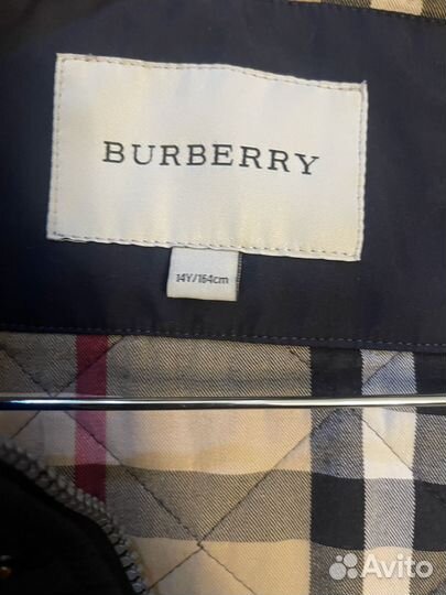 Стеганная куртка burberry