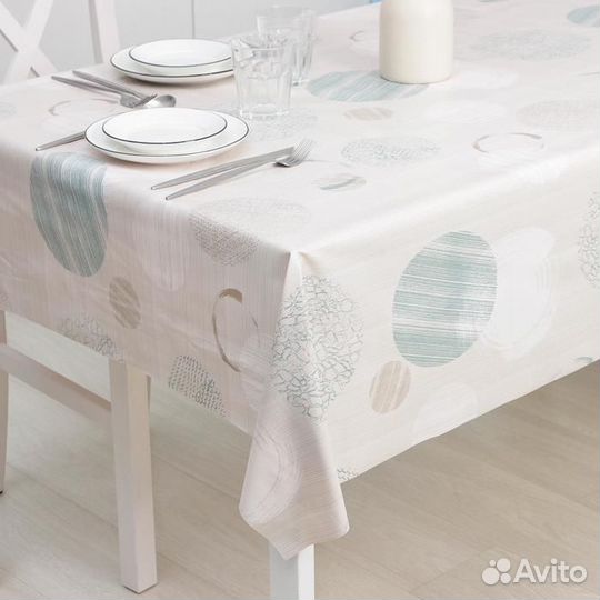 Клеёнка столовая на тканевой основе Доляна «Торри»