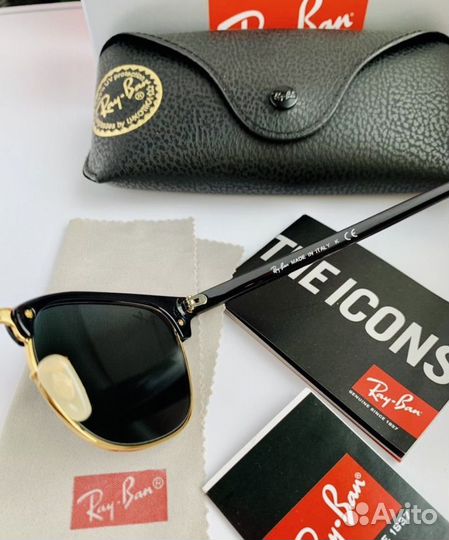 Солнцезащитные очки ray ban clubmaster