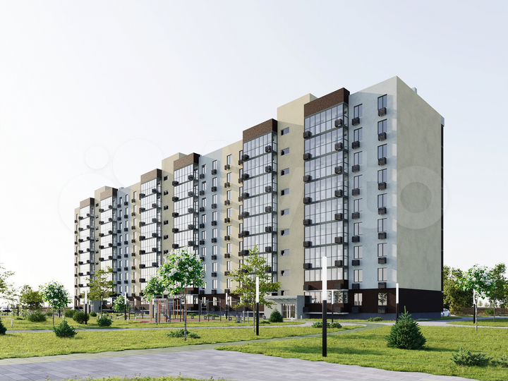 3-к. квартира, 76,3 м², 2/9 эт.