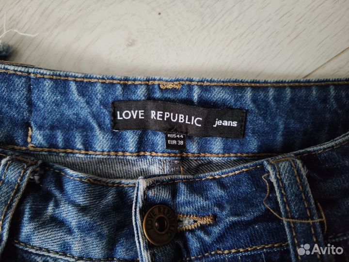 Джинсы love republic прямые