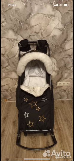 Санки коляска pikate