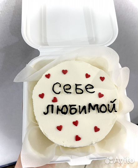 Бенто торт