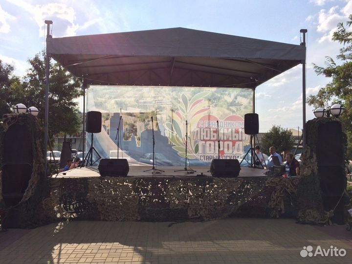 Сцена мобильная