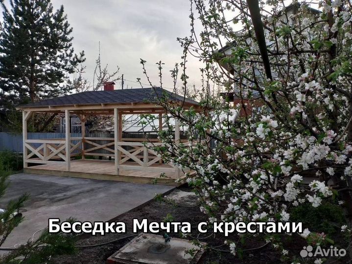 Деревянные беседки