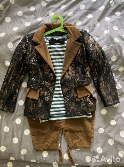 Пиджак Кота Базилио (Костюм для фигурного катания)