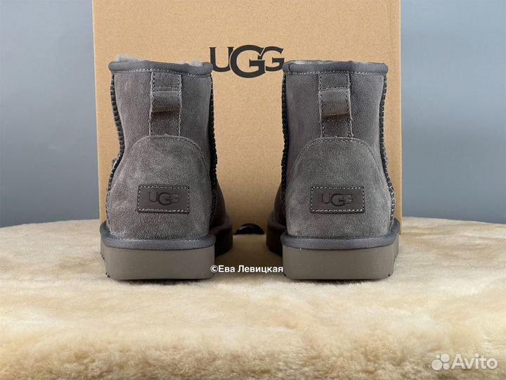 Угги мужские Ugg Mens Classic Mini II Grey