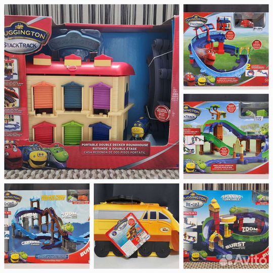 Чаггингтон новые наборы Chuggington