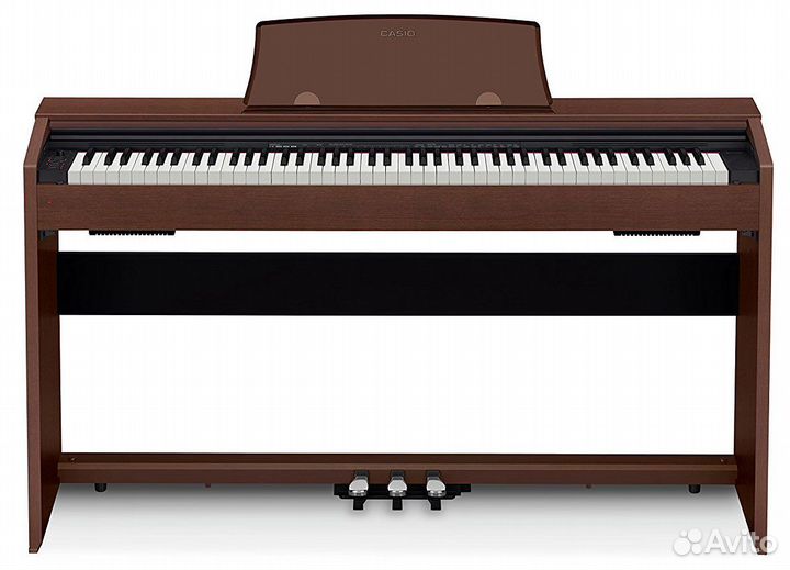 Цифровое фортепиано Casio Privia PX-770BN корич