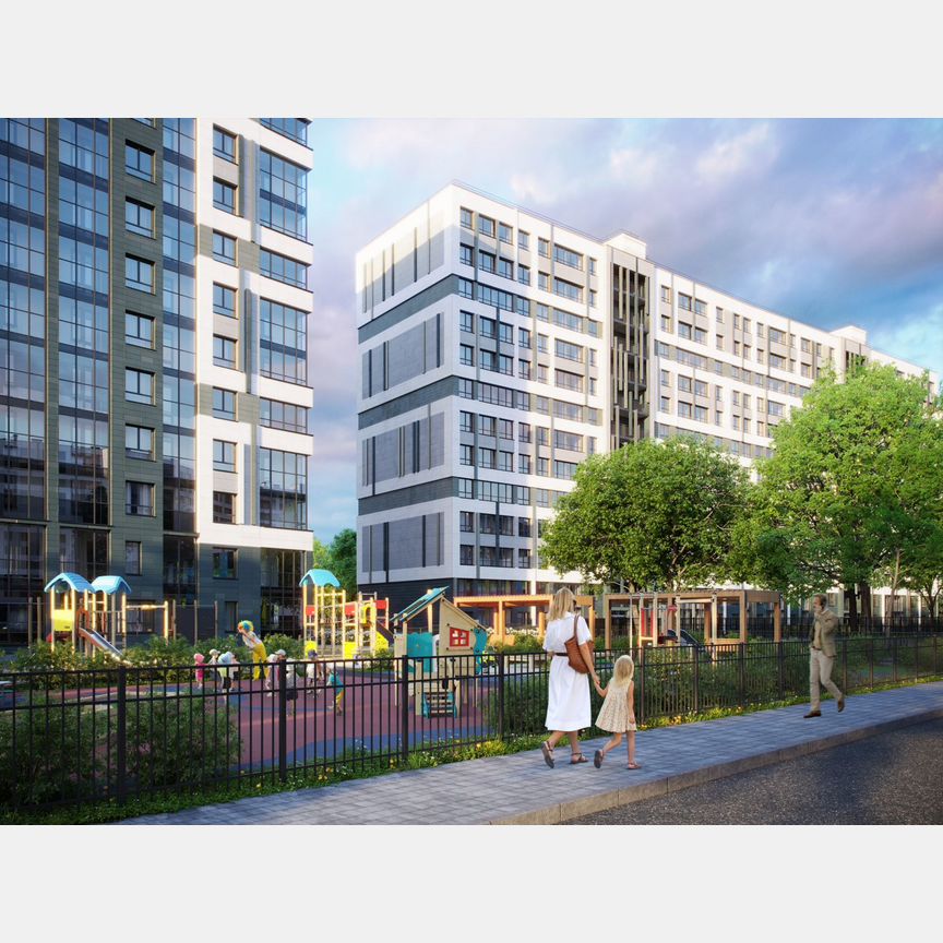 1-к. квартира, 35,8 м², 1/13 эт.