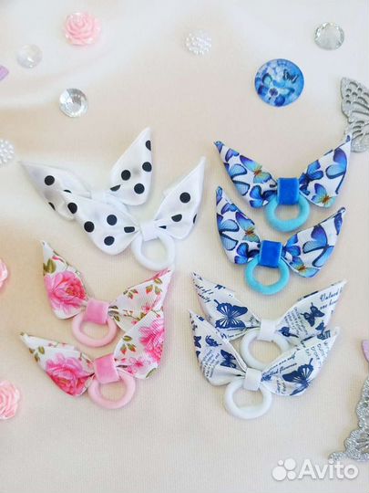 Бантик Солоха, для малышей, на первые хвостики