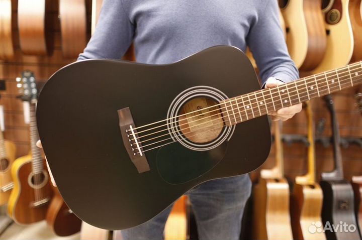 Акустическая гитара cort AD810-BKS