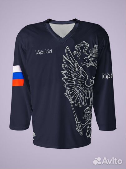 Хоккейный свитер (майка-цвет графитовый)