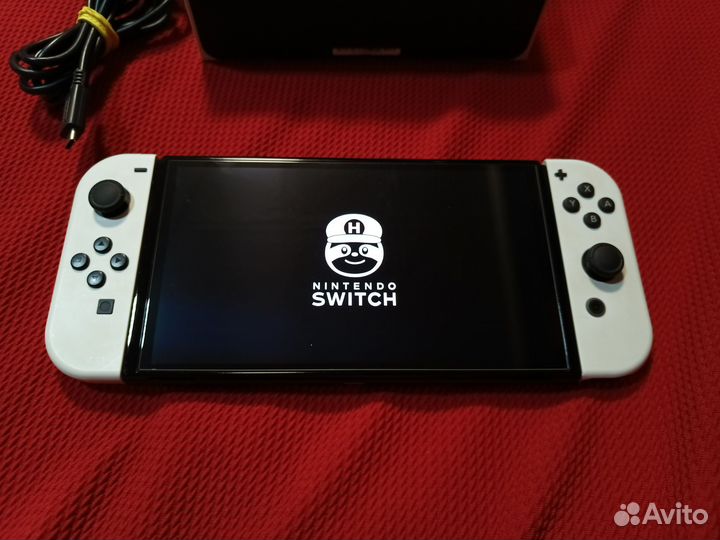 Nintendo switch oled, чип, 64GB+256GB