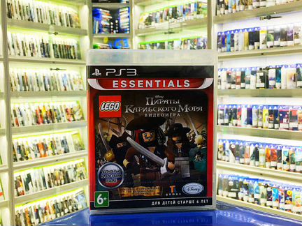 Лего Пираты Карибского моря игра на PS3