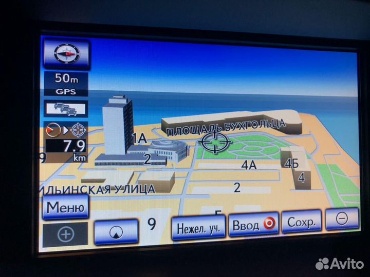 Обновление карт навигации toyota