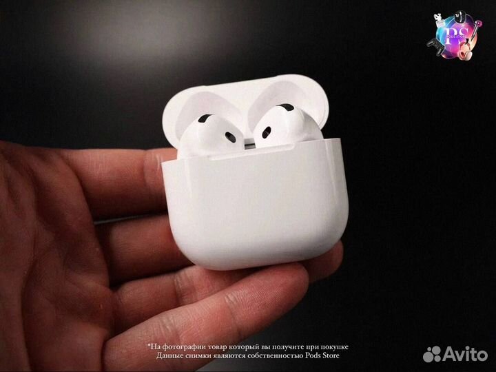 Откройте мир с AirPods 4