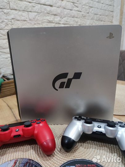 Sony playstation 4 slim 1tb с играми