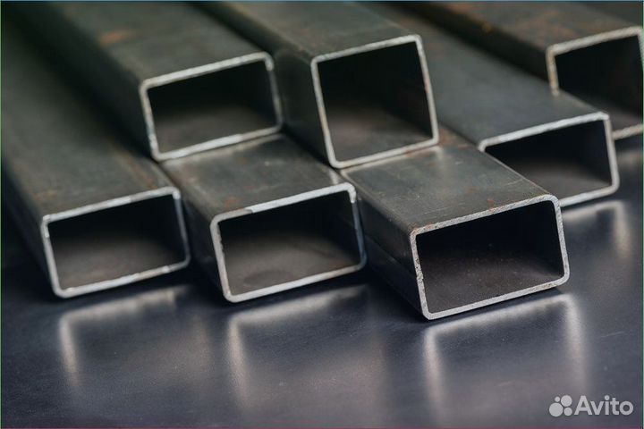 Трубы нерж. э/c прямоугольные 60x30x2