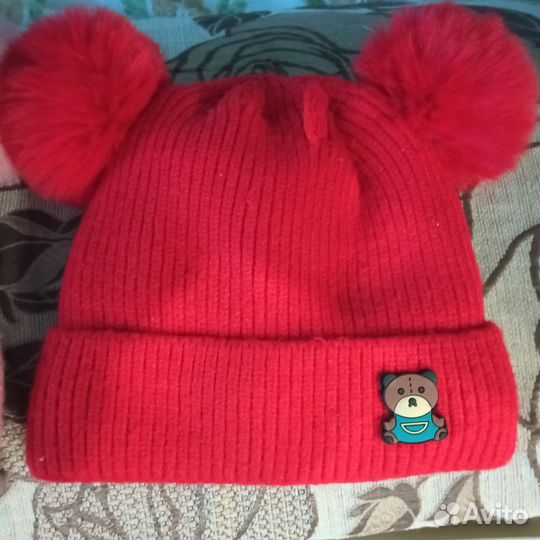 Шапка зимняя для девочки