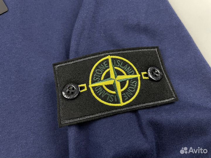 Stone Island лонгслив Синий