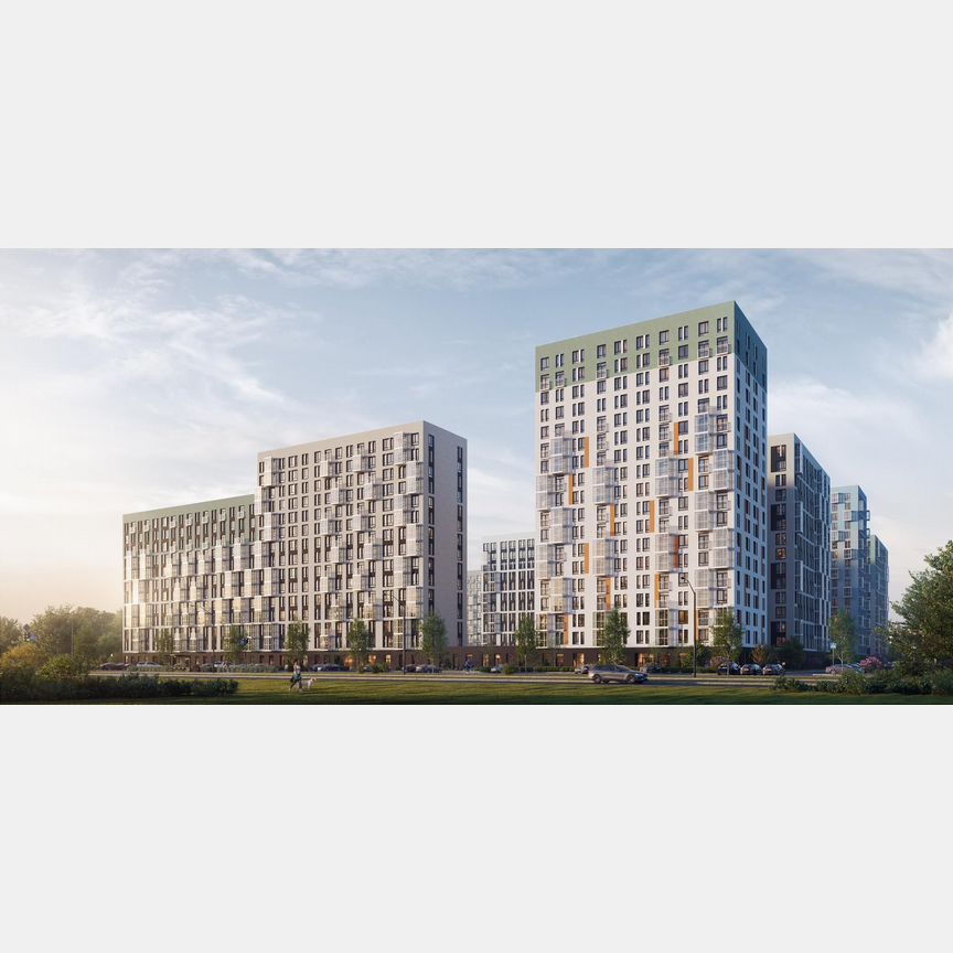 1-к. квартира, 42,5 м², 8/17 эт.