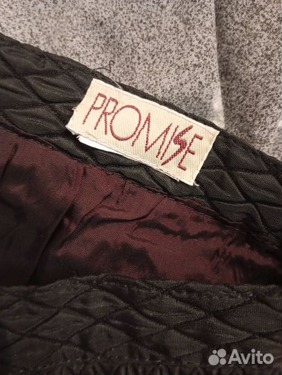 Костюм, двойка жилет и юбка, 44-46 размер