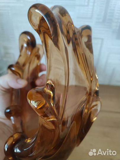 Подсвечник стекло СССР