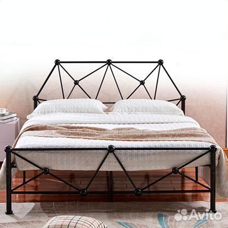 Кровать лофт, металлическая кровать