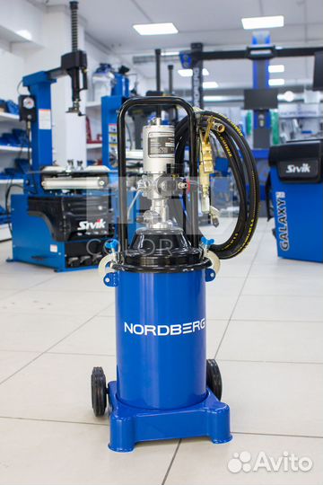 Установка пневматическая для раздачи густой смазки