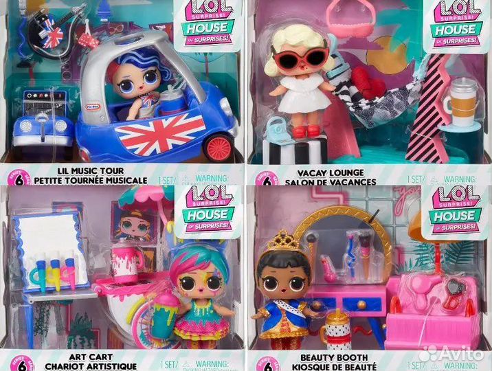 Куклы лол дом. LOL Furniture 6 серия