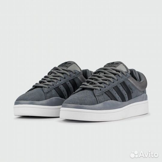 Кроссовки Adidas Campus x Bad Bunny Grey White